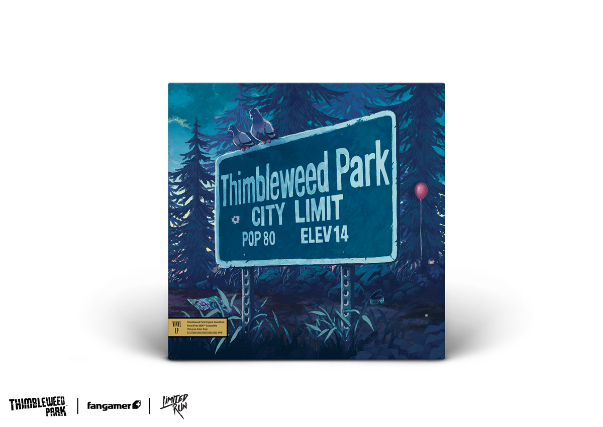 Thimbleweed Park Vinyl Soundtrack Limited Run Exclusive Limited Run Games