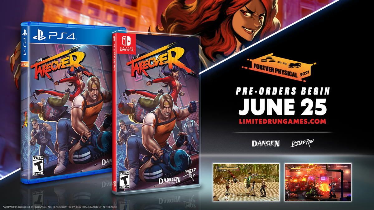 Switch Limited Run 110 The TakeOver Limited Run Games