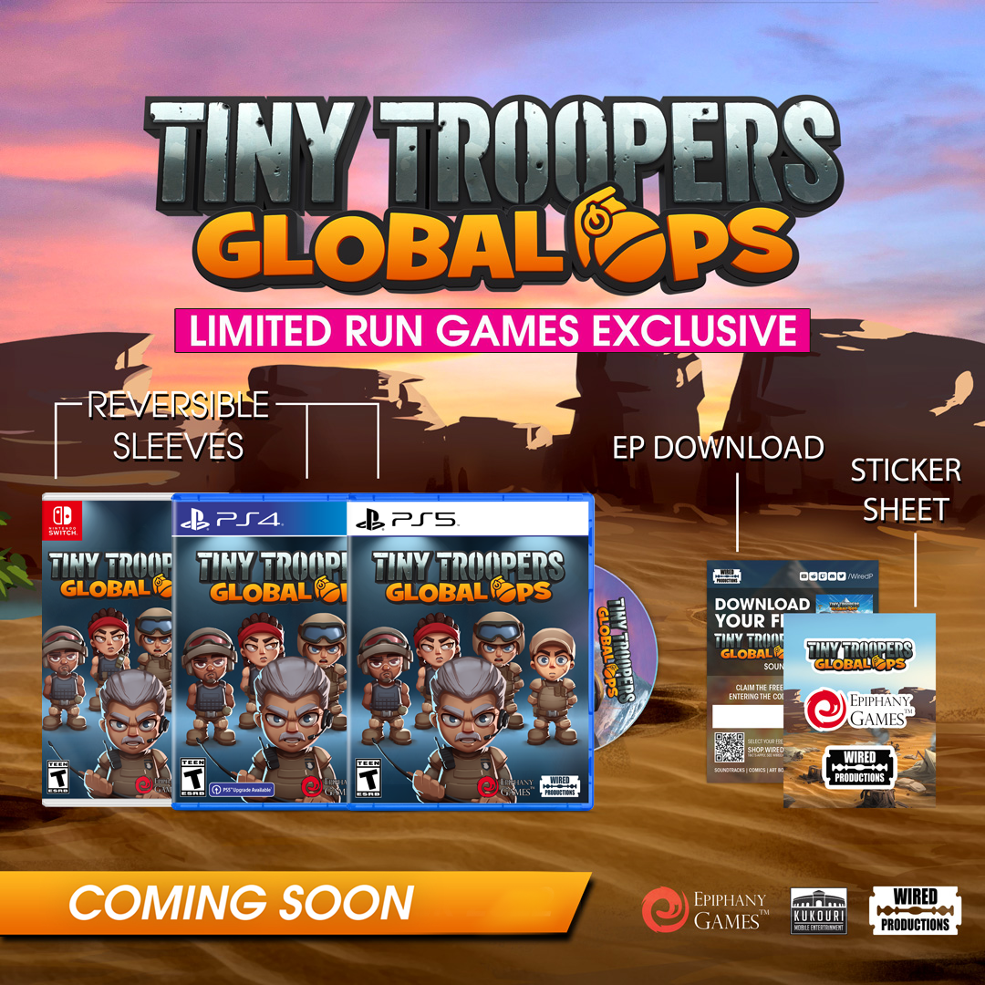 Tiny Troopers: Global Ops (Switch) – Limited Run Games