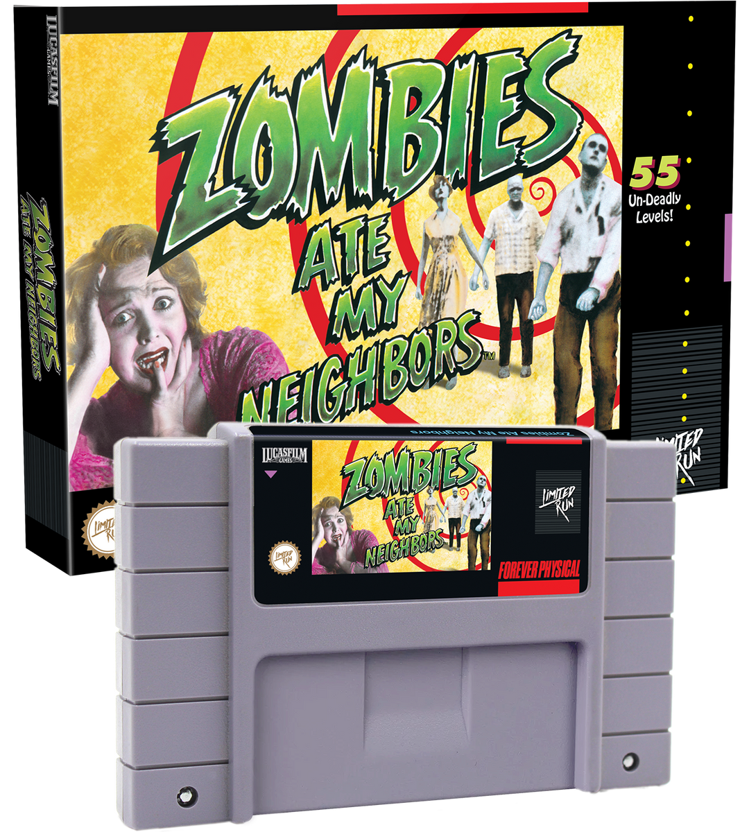 Limited Run Zombies Ate My Neighbors Ghoul Patrol Nintendo Switch Best Buy  Cover