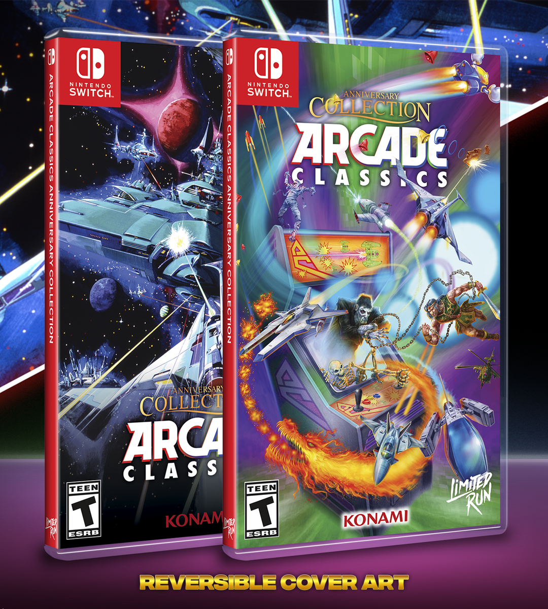 Switch Run #166: Arcade Classics Anniversary Collection Limited Run Games
