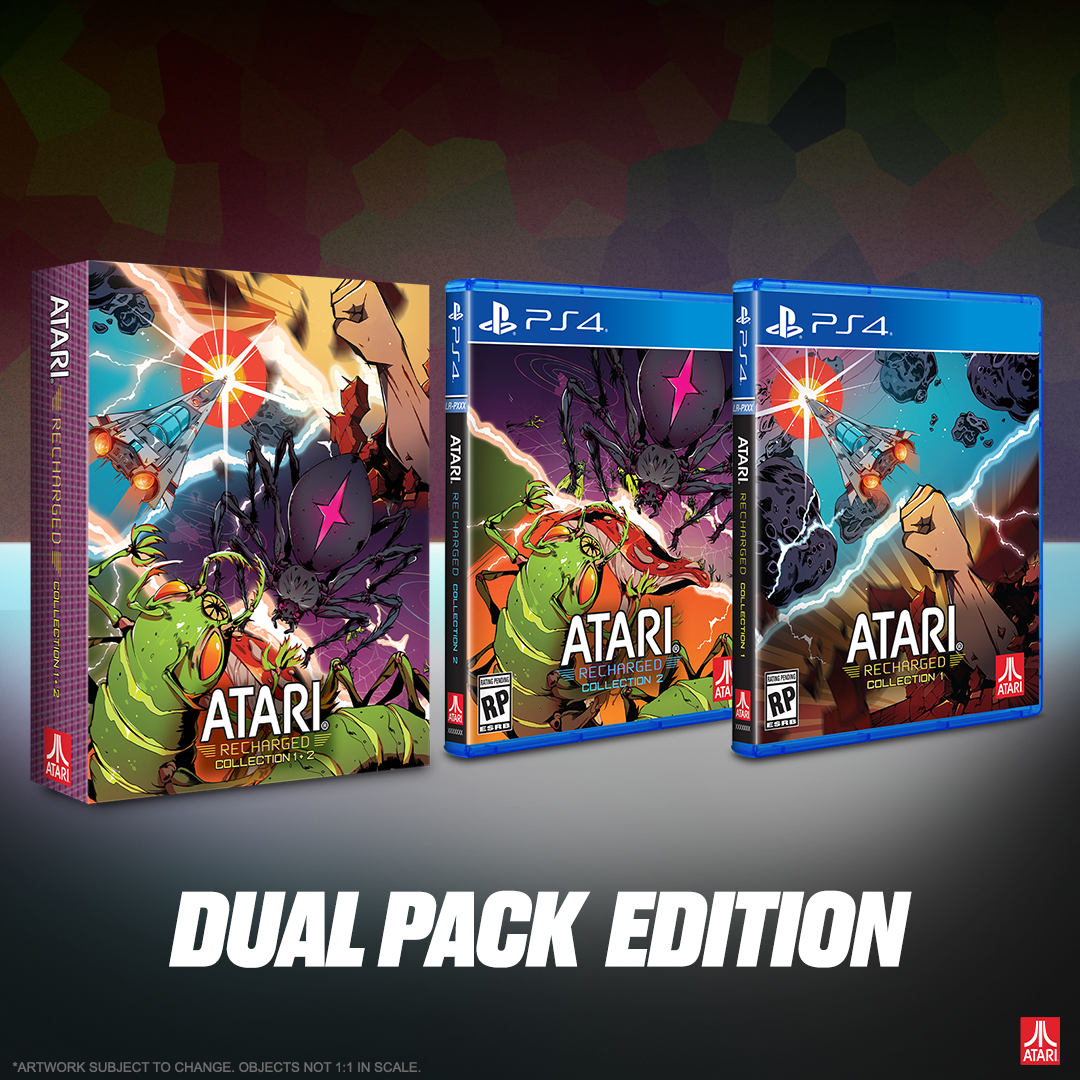 Limited Run 488 489 Atari Recharged Collection 1 2 Dual