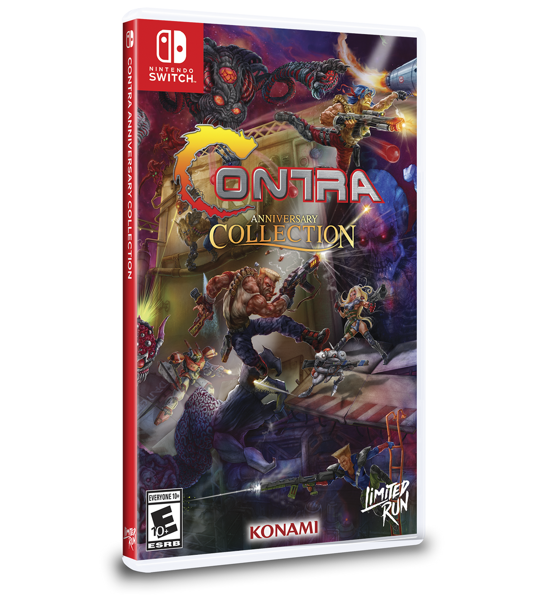Switch Limited Run 140 Contra Anniversary Collection Limited Run Games