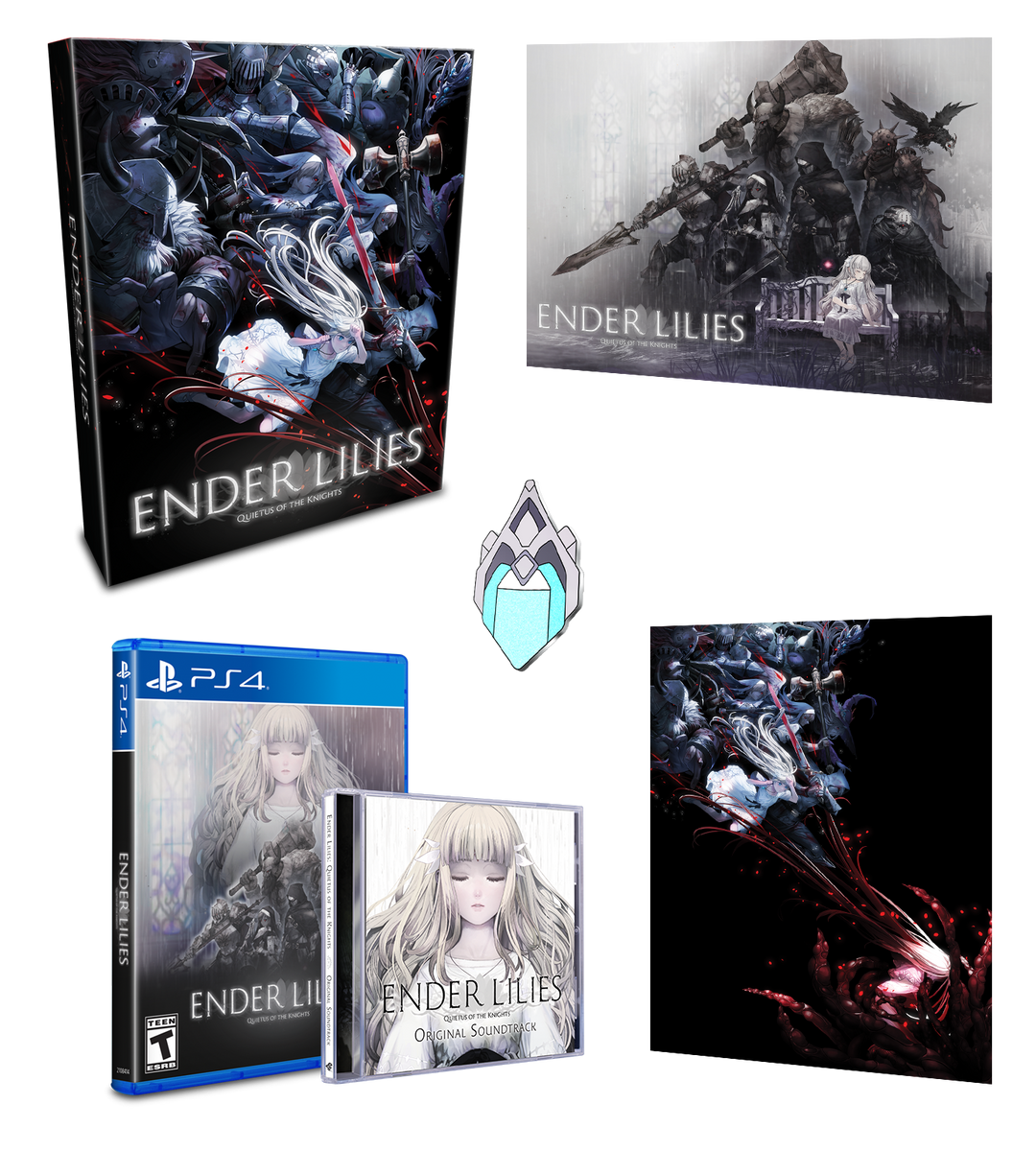 Ender Lilies Quietus of the Knights para PC - PS4 - Xbox Series - Xbox One  - Nintendo Switch