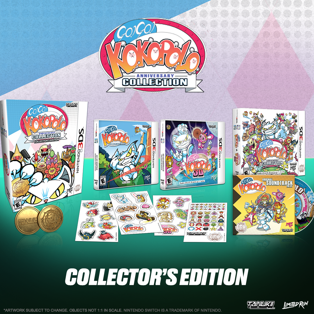 Go! Go! Kokopolo Collector's Edition (3DS) Limited Run Games