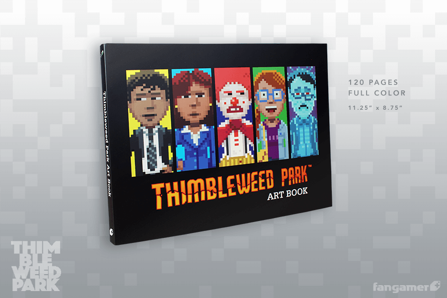 Thimbleweed Park Art Book Limited Run Games
