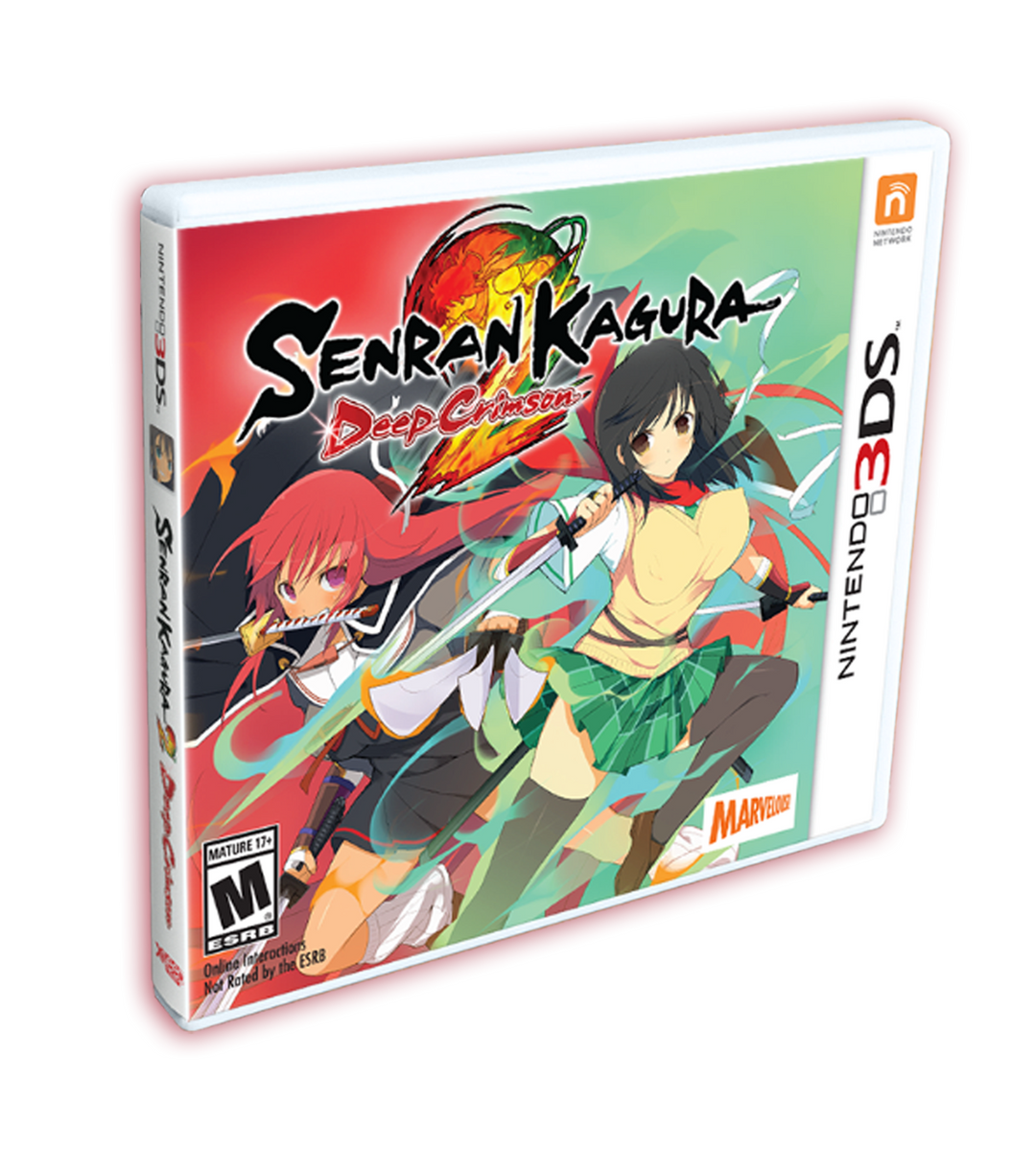  Senran Kagura 2: Deep Crimson - 'Double D' - Nintendo 3DS :  Marvelous USA Inc: Video Games