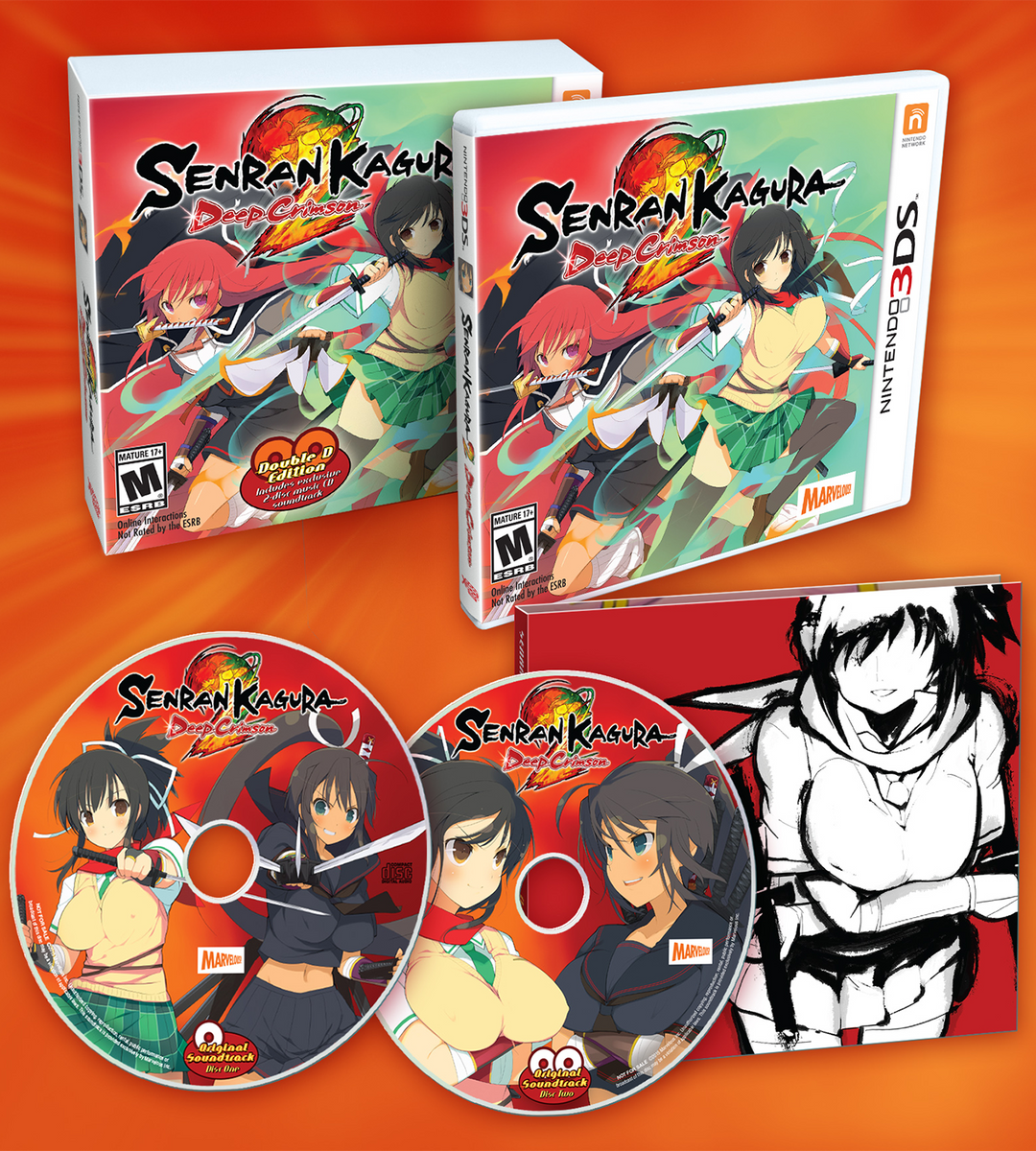 SENRAN KAGURA 2: Deep Crimson (3DS) – Limited Run Games