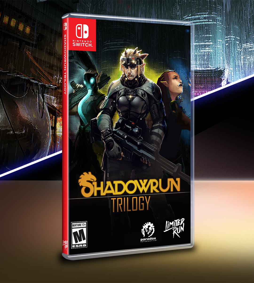 Switch Limited Run 163 Shadowrun Trilogy Limited Run Games