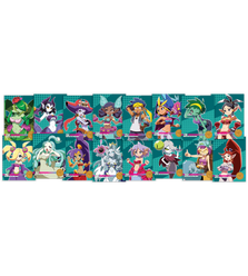 Shantae and the Seven Sirens Character Trading Cards