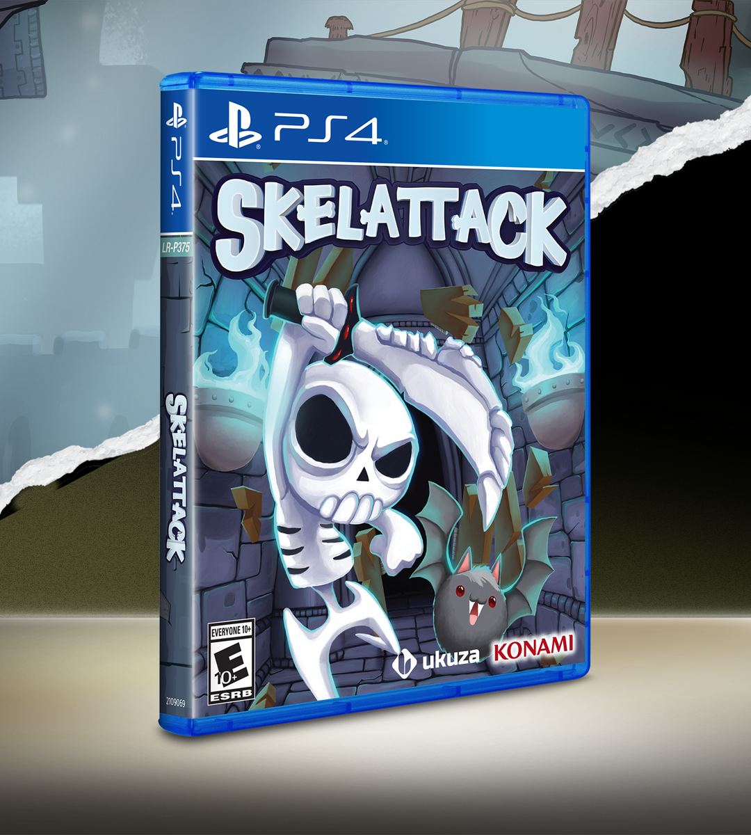 Konami anuncia Skelattack, um jogo de plataforma