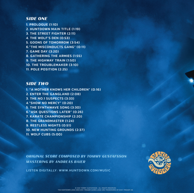 Huntdown  - LP Vinyl Soundtrack