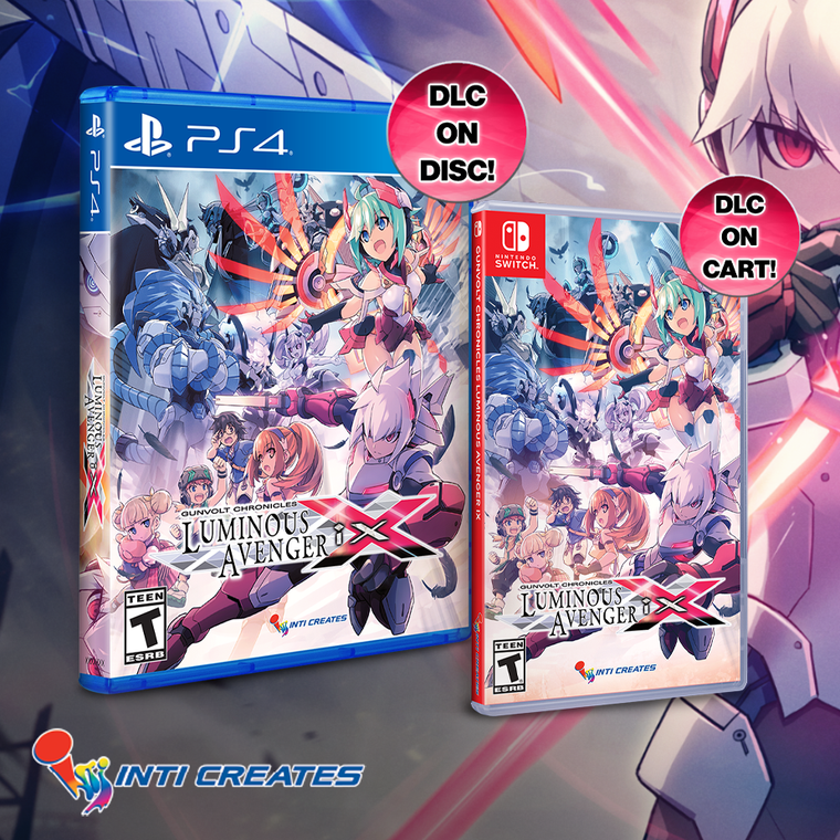 From our distribution line, Gunvolt Chronicles: Luminous Avenger iX goes on sale!