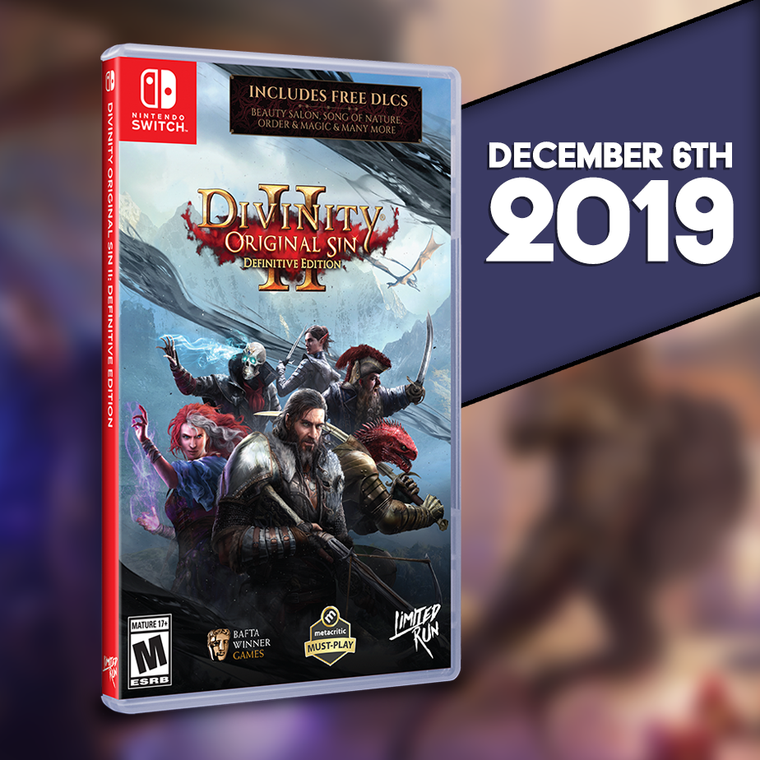 Divinity: Original Sin 2 is coming to Switch!
