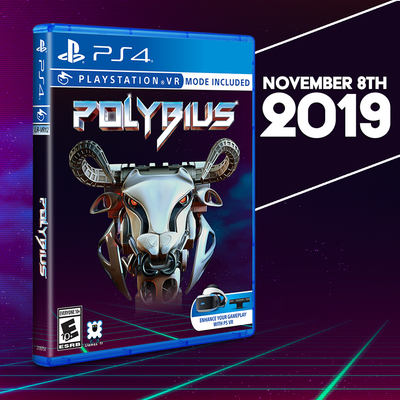 Strive for hyperspeed in Polybius this Friday, November 8th.