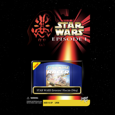 Star Wars™: Episode 1 Racer continues our Star Wars retro collection.