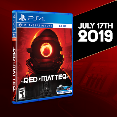 Red Matter on the PSVR will be available Wednesday, July 17th!