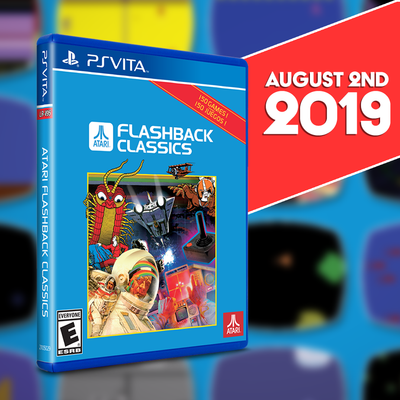 Atari Flashback Classics gets a physical Limited Run for the Vita on Aug. 2nd!