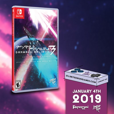 Danmaku Unlimited 3 available on January 4th!