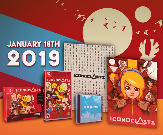 Details for the Iconoclasts Collector's Edition have arrived!
