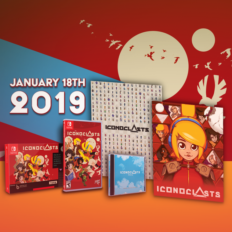 Details for the Iconoclasts Collector's Edition have arrived!