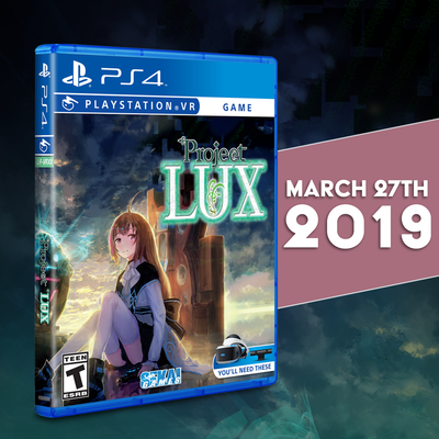 Project LUX gets a Limited Run for the PSVR next Wednesday, March 27!
