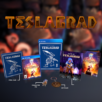 Exclusive distributor of physical Vita copies of Teslagrad.