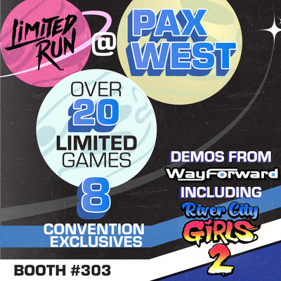 LRG Joins Forces with WayForward at PAX West 2022: Play River City Girls 2 & Pick Up Convention Special Games