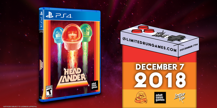 Mark your calendars for Headlander!