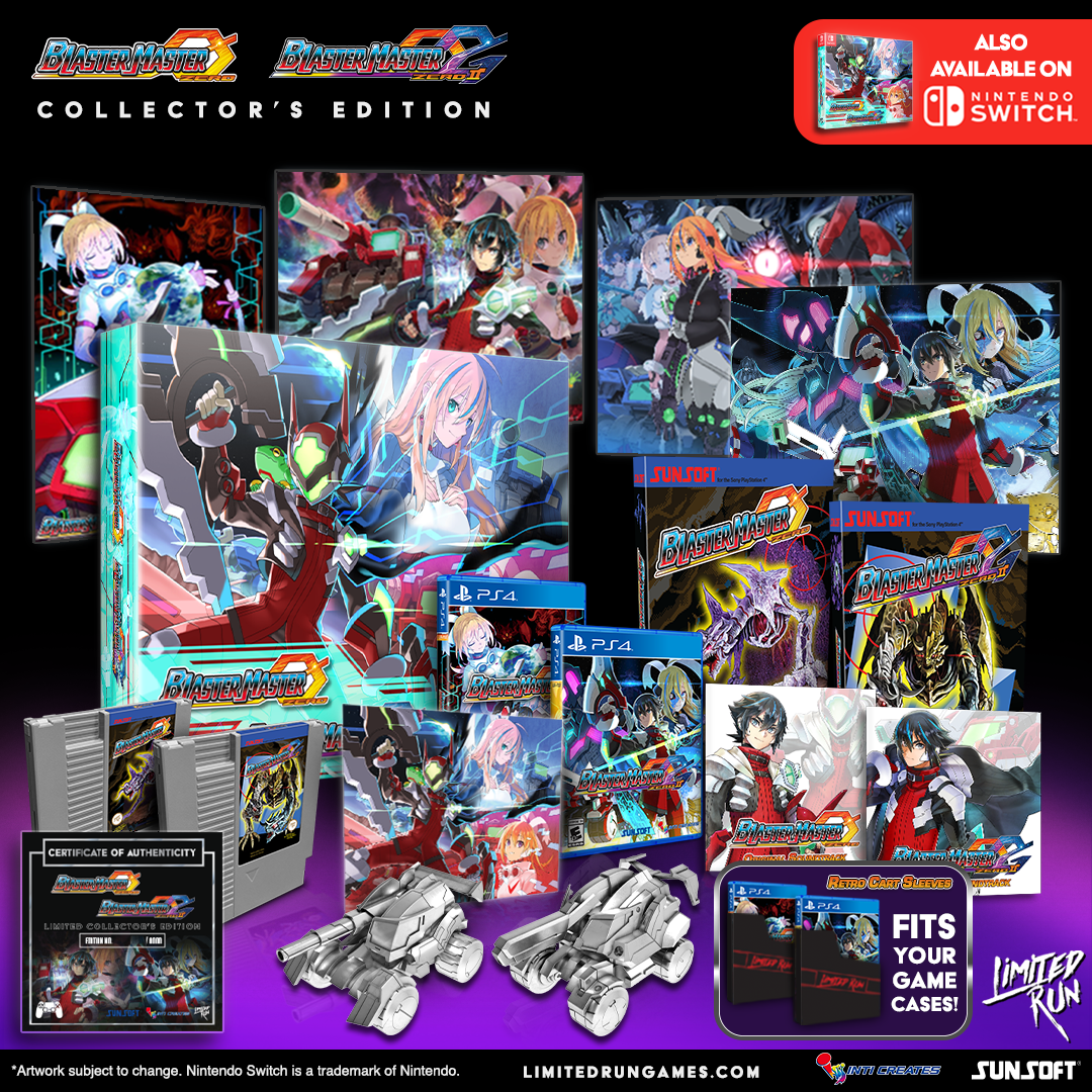 Physical run of Blaster Master Zero & Blaster Master Zero 2 available