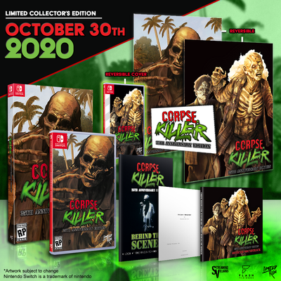 Corpse Killer for the Switch gets a standard and Collector's Edition this Friday!