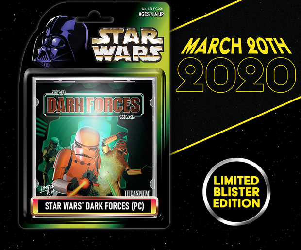 Star Wars: Dark Forces gets a Limited Run for the PC this Friday!