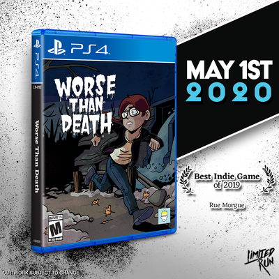 Worse Than Death get a PS4 Limited Run this Friday!