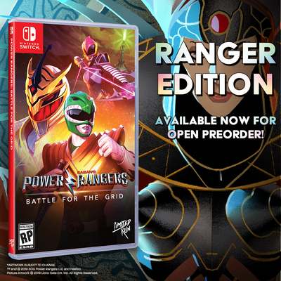 Power Rangers: Battle for the Grid available for preorder right now!