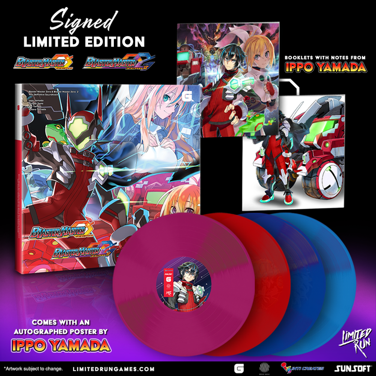Bop to the soundtracks of Blaster Master Zero & Blaster Master Zero 2 with these vinyls!