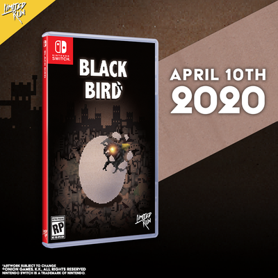 Yoshiro Kimura’s 2018 shoot-em-up, Black Bird, is getting a physical release this Friday.