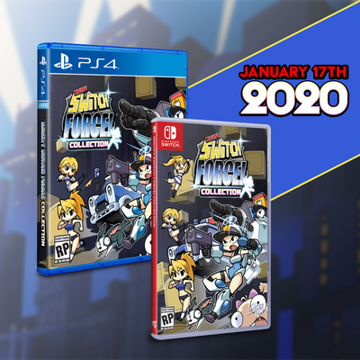 Mighty Switch Force! Collection opens for a 2-week pre-order on PS4 & Switch!