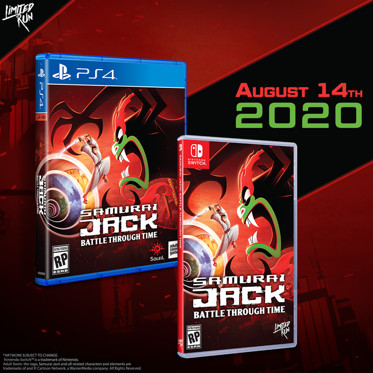 Samurai Jack: Battle Through Time gets a Limited Run for Switch & PS4!