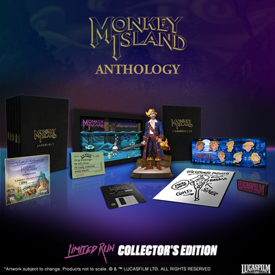 Announcing the boxset of every mighty pirate's dreams: the Monkey Island Anthology for PC!