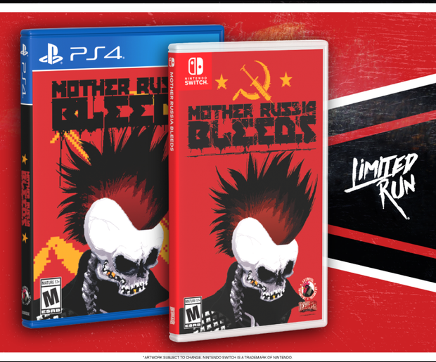 An LRG-exclusive variant of their Mother Russia Bleeds!