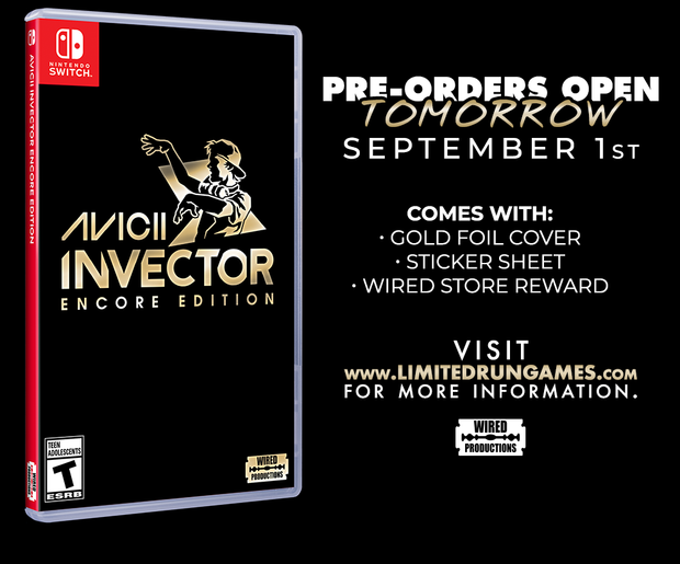 AVICII Invector gets a physical release through our distribution line!