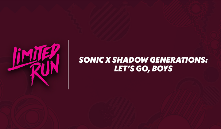 Sonic X Shadow Generations: Let’s Go, Boys