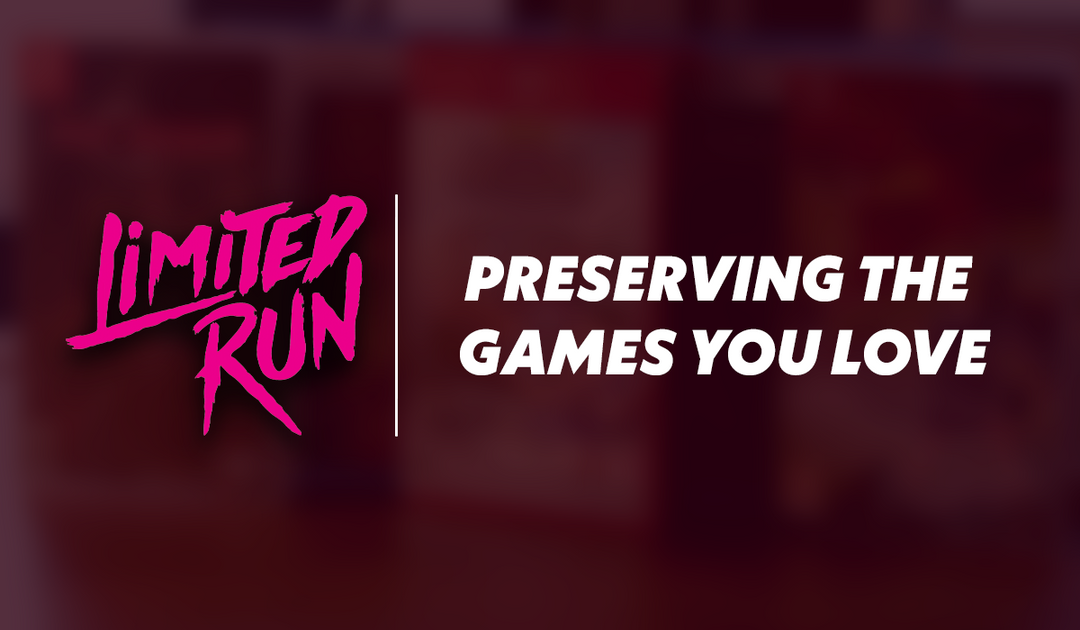 Preserving the Games You Love