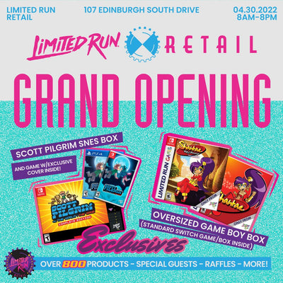 Limited Run Retail Celebrates Its Grand Opening with an Epic Event on April 30th in North Carolina