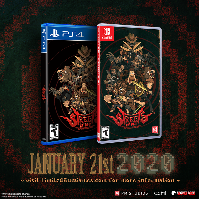 Streets of Red is coming January 21st!