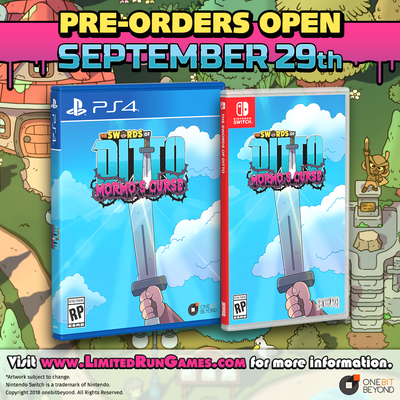 Sword of Ditto releases on September 29!