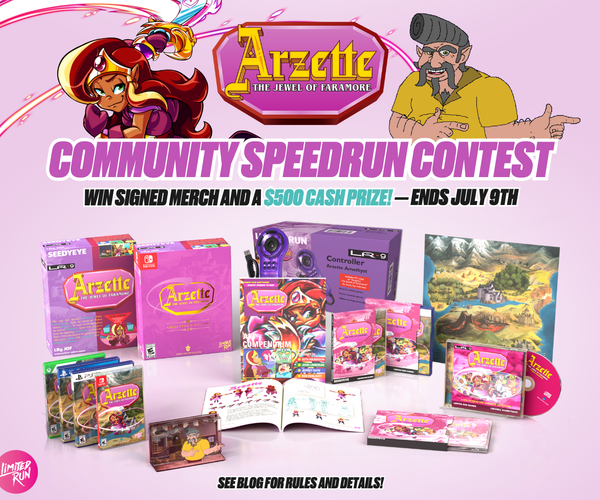 Arzette: The Jewel of Faramore Community Speedrun Contest Starts Today!