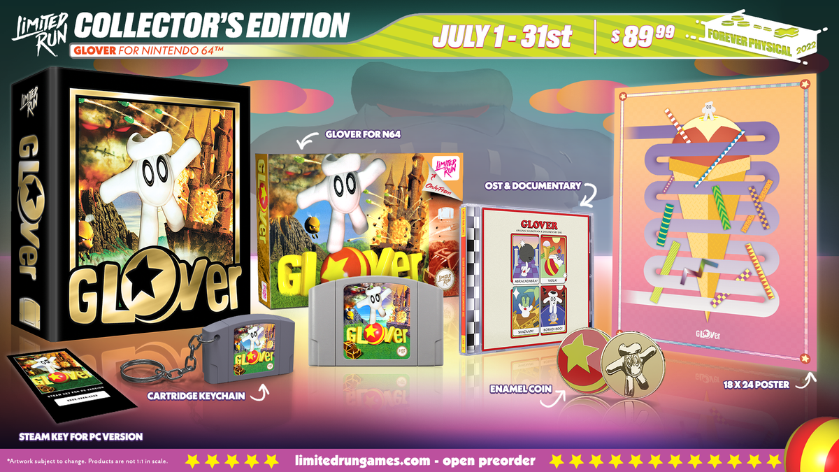 Trader Games - GLOVER PS5 USA NEW (GAME IN ENGLISH) (LIMITED RUN) sur Trader Games - GLOVER PS5 USA NEW (GAME IN ENGLISH) (LIMITED RUN) sur