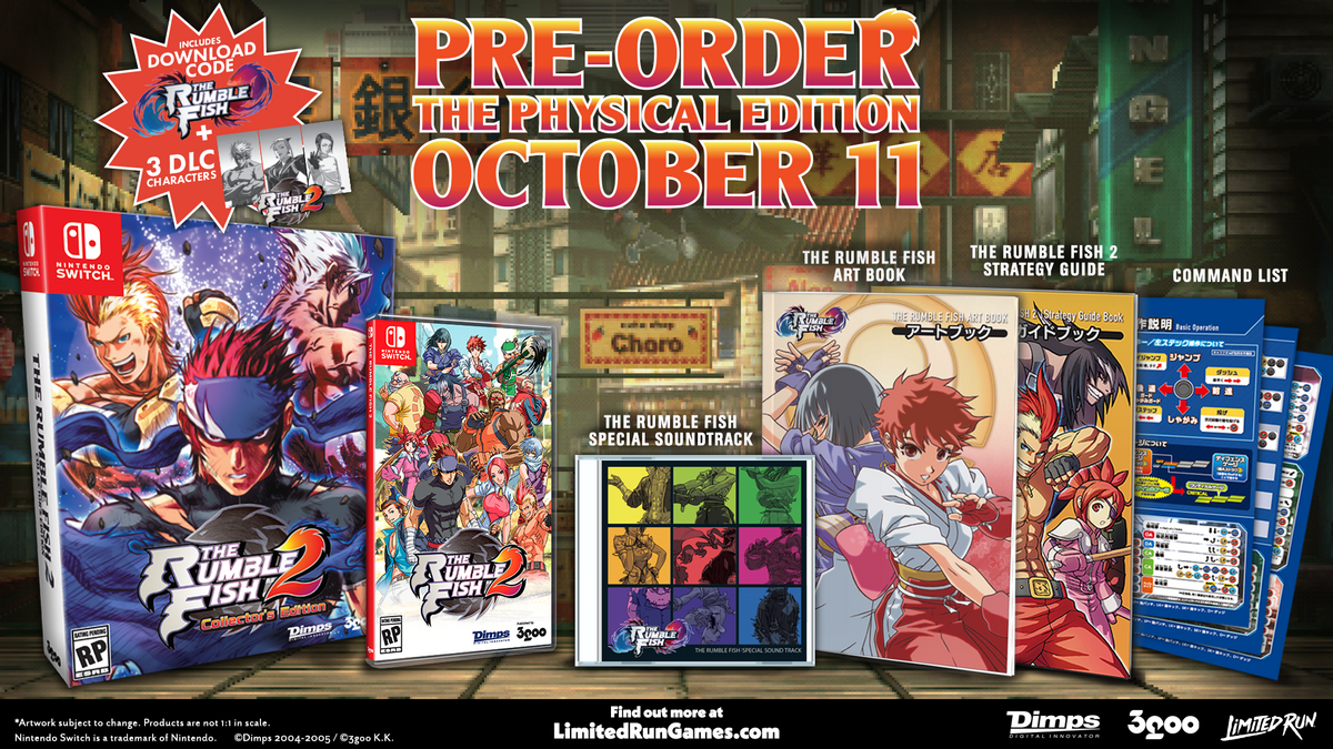 The Rumble Fish 2 – Limited Run Games