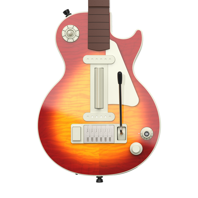 CRKD Gibson Les Paul Cherry Sunburst Pro Edition Guitar Controller Collectors Bundle (Multi-platform) 